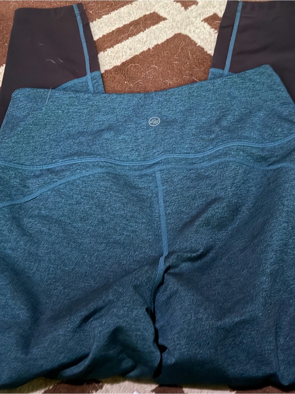 Eddie Bauer Teal Blue Athletic High-Waist leggings